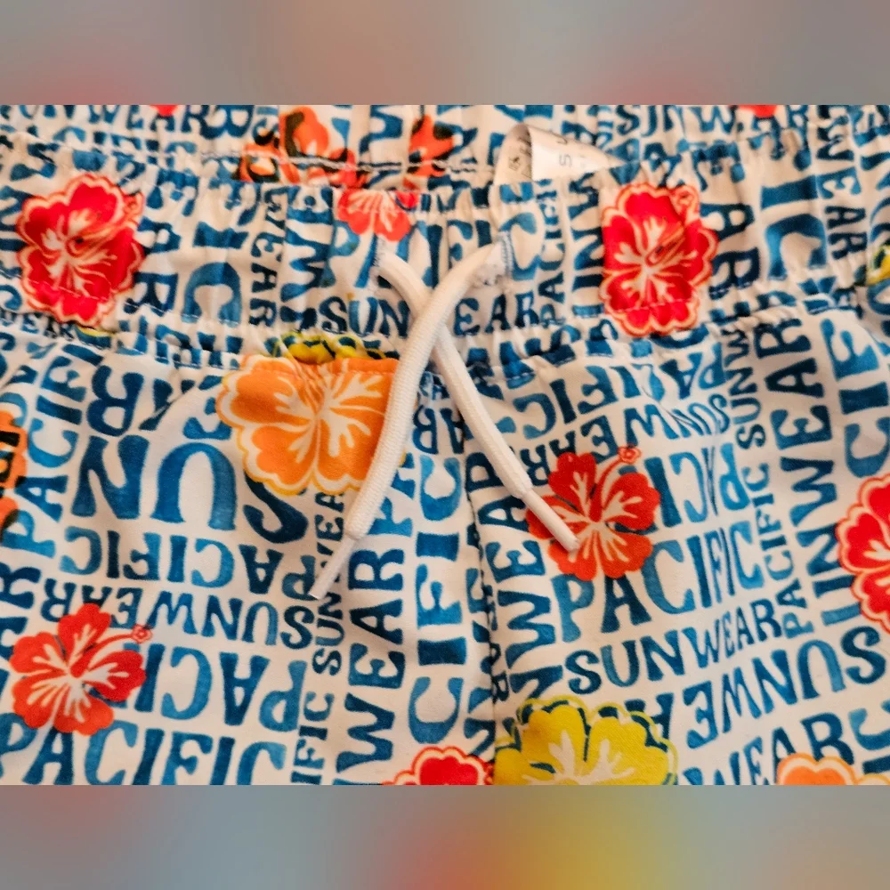 PacSun Kids Size XL 12 Swim Trunks Shorts Pacific Sunwear DAMAGED